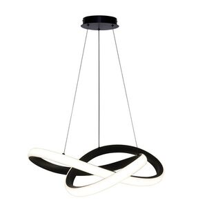 SPLOT lampa wisząca czarny 28W LED 3000, 4000, 6000K osłonka biała obraz