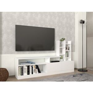 TV stěna / Sestava pod TV Dolunay - White obraz
