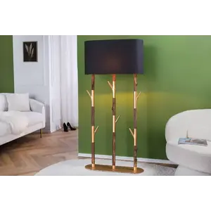 Stojací lampa BADEBE Dekorhome obraz
