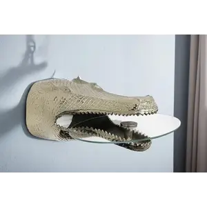 Odkládací nástěnný stolek CROCO Dekorhome obraz