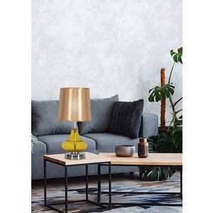 Aladinova 35cm jantarová stolní lampa obraz