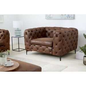 Chesterfield křeslo ZETHOS Dekorhome obraz
