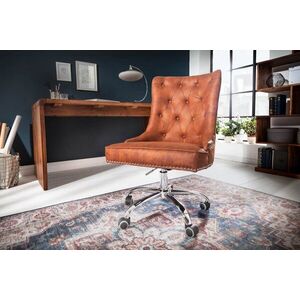 Chesterfield kancelářské křeslo KELEOS Dekorhome obraz