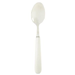 Polévková lžíce s bílou keramickou rukojetí - 20cm 61105B obraz