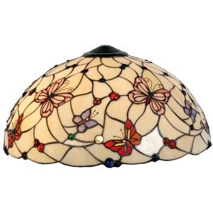 Stínidlo Tiffany Butterfly Garden - Ø 48 cm 5LL-5382 obraz