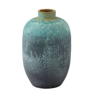 Azurová keramická dekorační váza Vintage - Ø 33*50cm 98540 obraz