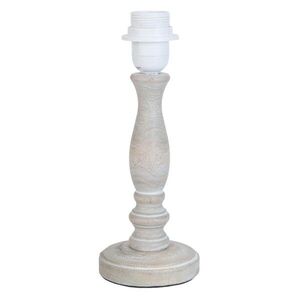 Přírodní dřevěná noha k lampě s patinou Terah - Ø16*28 cm 6LMP375 obraz