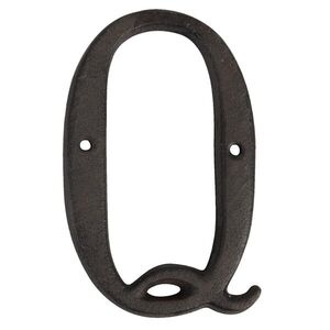 Nástěnné kovové písmeno Q - 13 cm 6Y0840-Q obraz