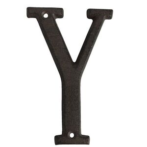 Nástěnné kovové písmeno Y - 13 cm 6Y0840-Y obraz