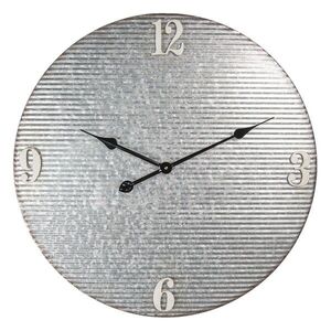 Nástěnné kovové hodiny Balast – Ø 60*5 cm / 1*AA 6KL0621 obraz