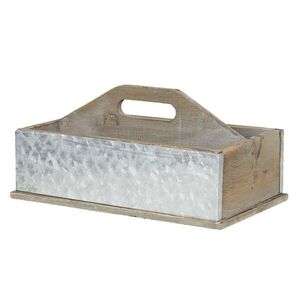 Dřevěný dekorační box - 28*13*18 cm 6H1968 obraz