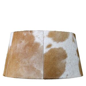 Stínidlo na lampu s designem hovězí kůže - 40 * 50 * 26 cm MHLKKB50 obraz