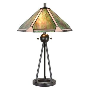 Stolní Tiffany lampa Laverna - Ø 50*73 cm 5LL-6165 obraz