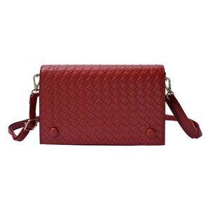 Vínová elegantní peněženka a crossbody kabelka v jednom - 20*14 cm JZBG0257R obraz
