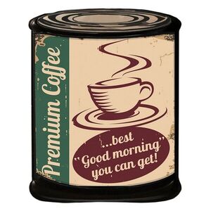Kovová nástěnná cedule Premium Coffee - 20*1*26 cm 6Y4913 obraz