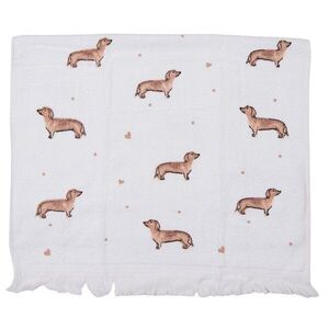 Kuchyňský froté ručník s jezevčíkem Dachshund Love - 40*66 cm CTDHL1 obraz