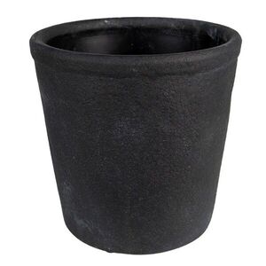 Granitový antik keramický obal na květináč Granit L - Ø16*16 cm 6CE1579L obraz