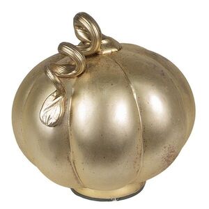 Zlatá antik skleněná dekorace dýně Pumpkin - Ø 21*22 cm 6GL4321L obraz