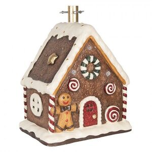Stojan na stromek perníková chaloupka Gingerbread - 37*26*47 cm 6MG0143 obraz