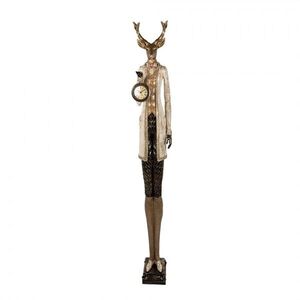 Veliký jelen Deer v životní velikosti s hodinami - 27*21*160 cm 5PR0170 obraz