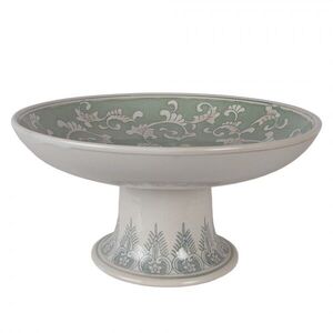 Porcelánová mísa na noze Vintage Unique L - Ø 32*15 cm 6CE2382 obraz