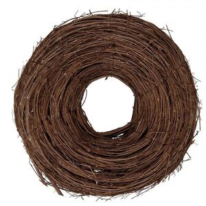 Přírodní hnědý proutěný jilmový věnec Elm S - Ø 30*10 cm 6RO0608S obraz