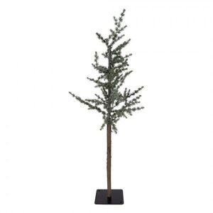 Elegantní jehličnatý stromek na podstavci – minimalistická krása - 30*30*90 cm 50836 obraz