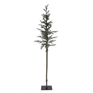 Elegantní jehličnatý stromek na podstavci – minimalistická krása - 35*35*150 cm 50835 obraz
