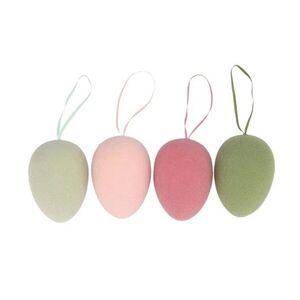 Set 4ks závěsné velikonoční vejce Egg Easter Flock - Ø 7*10 cm 933689 obraz