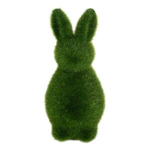 Zelená dekorativní figurka králíka Rabbit Flock Green S - Ø 7*14 cm 66758S obraz