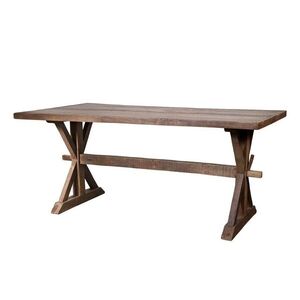 Hnědý dřevěný jídelní stůl Grimaud - 180*90*76 cm 40060000 obraz