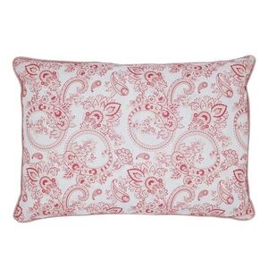 Bílo-růžový povlak na polštář s květy Aix Paisley Flowers - 35*50 cm 16120007 obraz