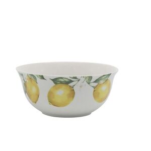 Porcelánová miska s citróny Maison Limone Blossom - Ø 14*6 cm / 480 ml 61097319 obraz
