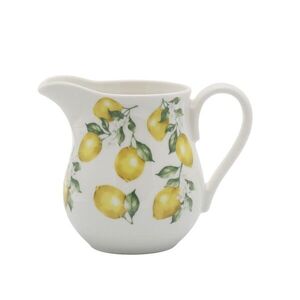 Porcelánový džbánek s citróny Maison Limone Blossom - 8*10 cm / 290 ml 61097019 obraz