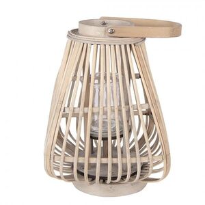 Přírodní ratanová lucerna Diane M - 23*23*30 cm 6RO0614M obraz