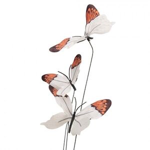 Dekorační větvička s bílými motýlky Butterfly - 10*10*65 cm 50880 obraz