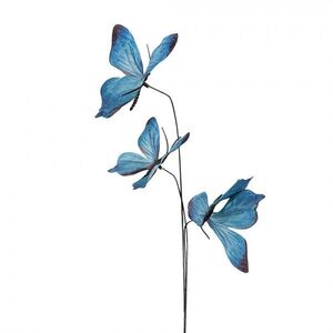 Dekorační větvička s modrými motýlky Butterfly - 10*10*65 cm 50862 obraz