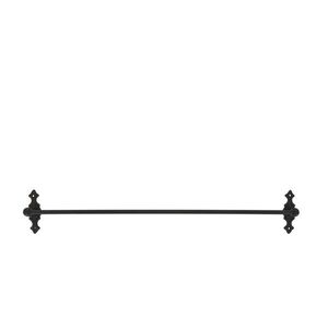 Černá antik nástěnná závěsná tyč Terrié M - 60*10 cm 39113125 obraz