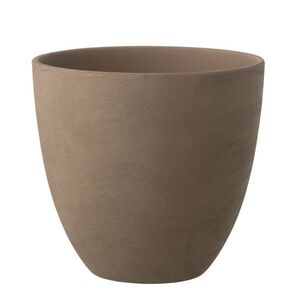 Taupe antik keramický obal na květináč Larigge L - Ø 30*29 cm 63012 obraz