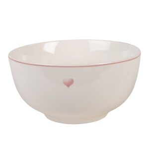 Porcelánová miska se srdíčkem Beautiful Heart - Ø 14*7 cm / 500 ml BLHBO obraz