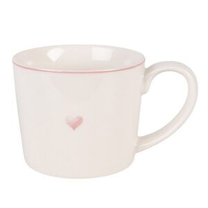 Porcelánový hrnek se srdíčkem Beautiful Heart - 12*8*7 cm / 275 ml BLHMU obraz