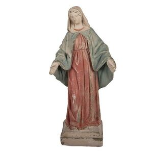 Dekorativní socha panenka Marie ve vintage stylu - 20*14*44 cm 6MG0163 obraz