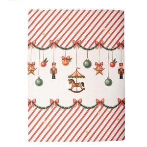 Vánoční bavlněná utěrka Christmas Carousel Dream - 50*70 cm CCD42 obraz
