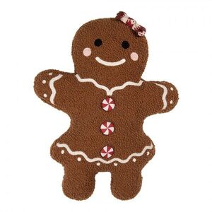 Dekorativní vánoční polštář Perníková holčička Gingerbread - 35*5*44 cm KG035.014 obraz