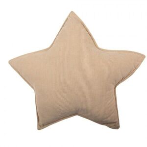 Béžový dekorativní polštář ve tvaru hvězdy Star - 53*5*53 cm KG035.031 obraz