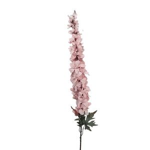 Dekorace umělá květina ostrožka Delphinium s růžovým květem - 8*8*124 cm 5PL0273P obraz