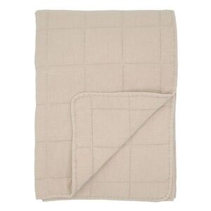 Béžový přehoz s opraným vzhledem Aix Vintage Quilt - 130*180 cm 16102130 obraz