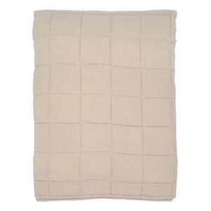 Béžový přehoz s opraným vzhledem Aix Vintage Quilt - 240*240 cm 16113030 obraz