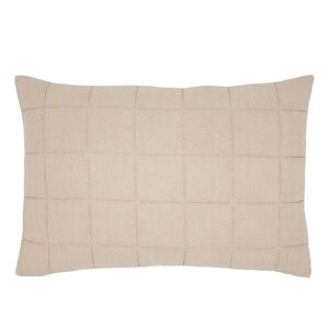 Béžový povlak na polštář s opraným vzhledem Aix Vintage Quilt - 60*40 cm 16102030 obraz