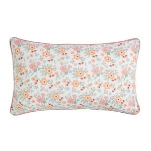Dekorativní polštář s růžovými květy Life in Bloom - 30*50 cm 7028GJCT03 - 7028GJCU01 obraz